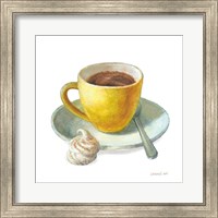 Wake Me Up Coffee IV on White Fine Art Print