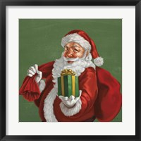 Holiday Santa I Fine Art Print