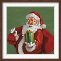 Holiday Santa I Fine Art Print