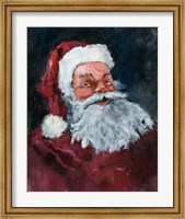 Jolly Santa Fine Art Print
