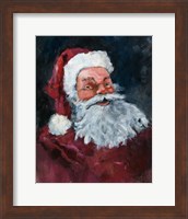 Jolly Santa Fine Art Print