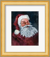 Jolly Santa Fine Art Print