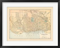 Map of Toronto Fine Art Print