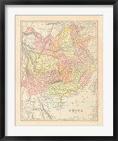 Map of China Fine Art Print