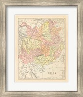 Map of China Fine Art Print