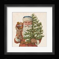 Victorian Santa IV Framed Print