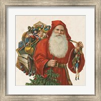 Victorian Santa III Fine Art Print