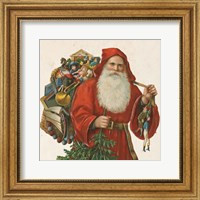 Victorian Santa III Fine Art Print