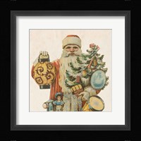Victorian Santa II Framed Print