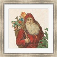 Victorian Santa I Fine Art Print