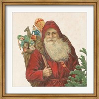 Victorian Santa I Fine Art Print