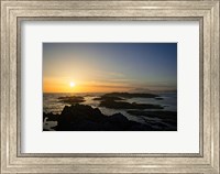 Coastal Waters At Sunset Fine Art Print