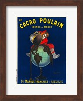 Le Cacao Poulain Inonde le Monde, 1911 Fine Art Print