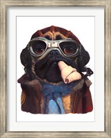 Aviator Pug Fine Art Print