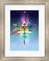 Cosmic Dragonfly Fine Art Print