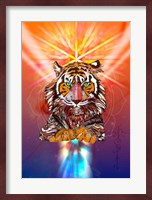 Cosmic Tiger Fine Art Print