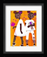 The Petite Twins Fine Art Print