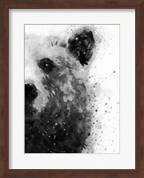 Bear At Attention Fine Art Print