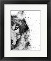 Wolf At Attention Fine Art Print