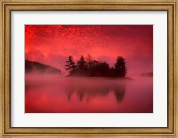 Islands In The Pink Fine Art Print