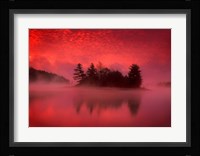 Islands In The Pink Fine Art Print
