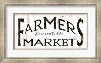 Farmer's Market I Fine Art Print