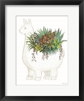 Proud Llama Pot II Fine Art Print