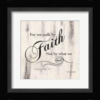 Walk by Faith Fine Art Print