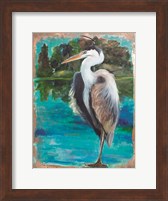 Marsh Heron Fine Art Print
