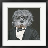 Dog in Suit Fine Art Print