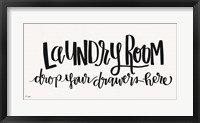 Laundry Room Drop Your Drawers Fine Art Print