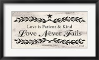 Love is Patient Fine Art Print