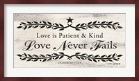 Love is Patient Fine Art Print