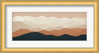 Terra Cotta Sky Mountains Fine Art Print