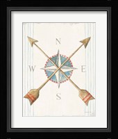 Floursack Nautical VI no Words Framed Print
