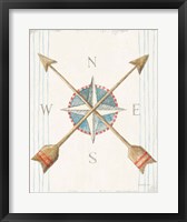 Floursack Nautical VI no Words Framed Print