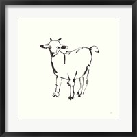 Line Goat Fine Art Print