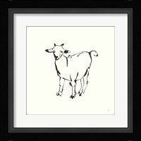 Line Goat Fine Art Print