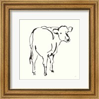 Line Cow Fine Art Print