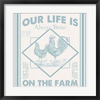 Vintage Farmhouse III Framed Print