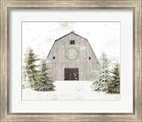 Holiday Barn Fine Art Print