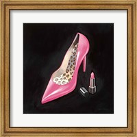 The Pink Shoe II Crop Fine Art Print