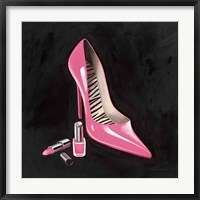 The Pink Shoe I Crop Fine Art Print