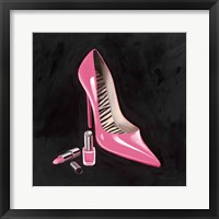 The Pink Shoe I Crop Fine Art Print