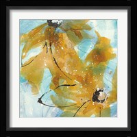 Amber Blue I Framed Print