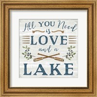 Lakeside Retreat VI Fine Art Print