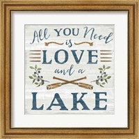 Lakeside Retreat VI Fine Art Print