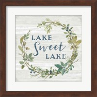 Lakeside Retreat V Fine Art Print