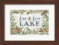 Lakeside Retreat III Fine Art Print