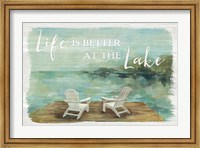 Lakeside Retreat I Fine Art Print